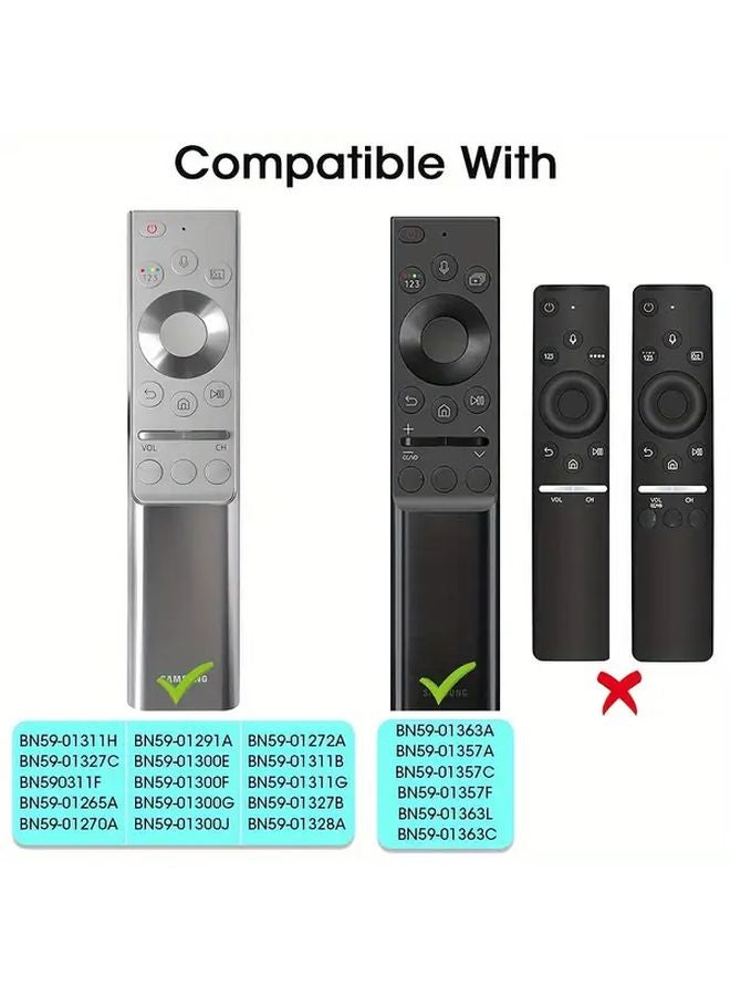 غطاء السيليكون الأزرق لجهاز التحكم عن بعد Samsung TV سلسلة BN59 مضاد للانزلاق ومقاوم للصدمات - Image 4